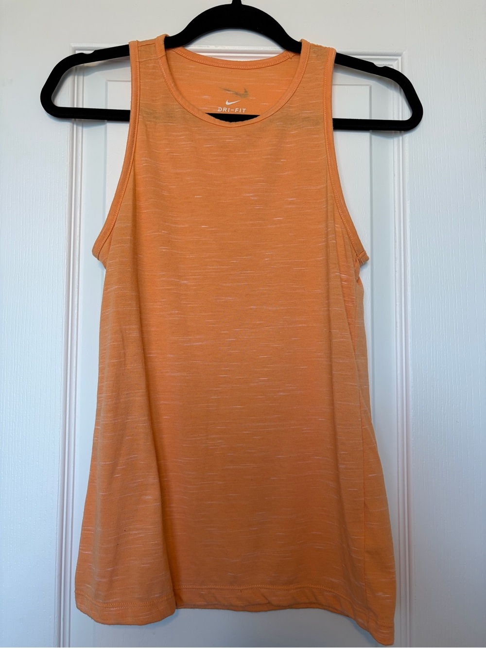 Nike Dri-FIT Peach Orange Running Training Tank Top Sleeveless XS